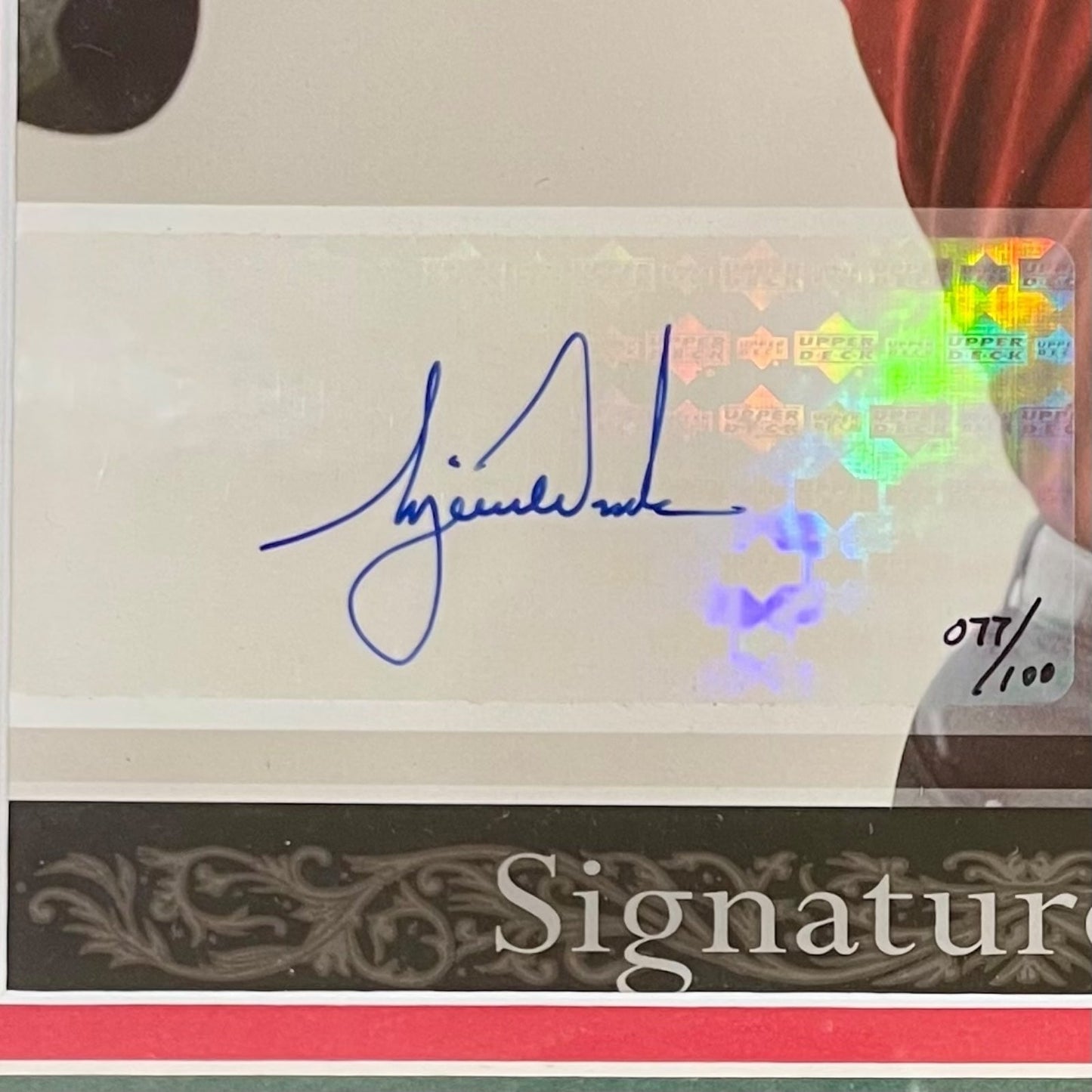 Tiger Woods Autographed Tiger Slam Deluxe Framed Piece - 2000 US Open, British Open, PGA Championship, 2001 Masters