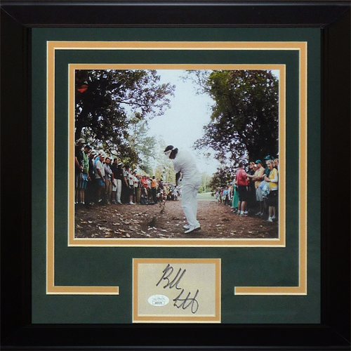 Bubba Watson Autographed 2012 Masters Championship "Signature Series" Frame - JSA