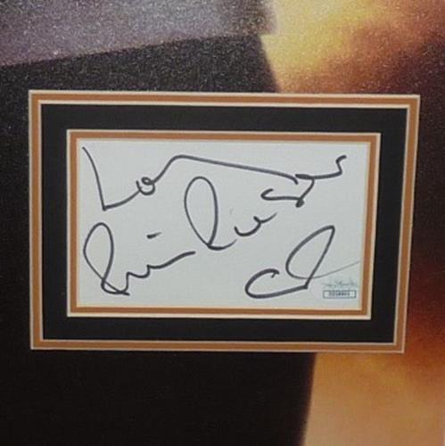 Tin Cup Full-Size Movie Poster Deluxe Framed with Kevin Costner And Rene Russo Autographs - JSA