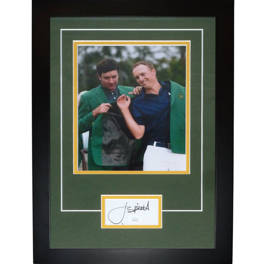 Jordan Spieth Autographed Masters Golf Signature Series Frame - JSA