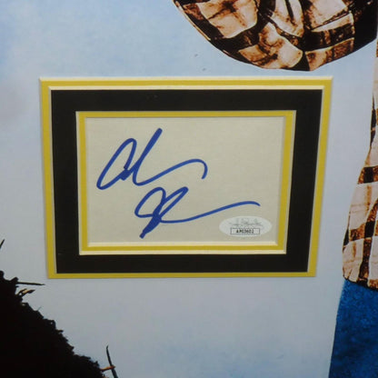 Happy Gilmore Full-Size Movie Poster Deluxe Framed with Adam Sandler Autograph - JSA