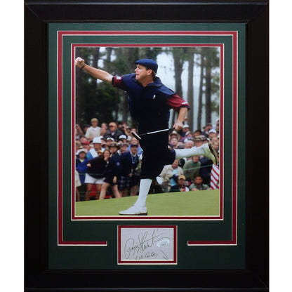 Payne Stewart Autographed 1999 US Open Golf (Celebration) 11x14 Photo "Signature Series" Frame - JSA