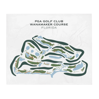 PGA Golf Club - Wanamaker Course, Florida - Printed Golf Courses