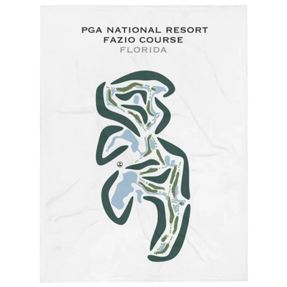PGA National Resort, Fazio Course, Florida - Printed Golf Courses