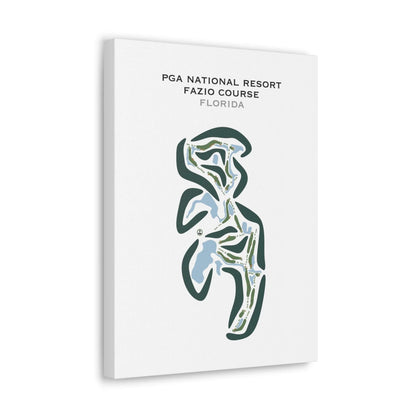 PGA National Resort, Fazio Course, Florida - Printed Golf Courses