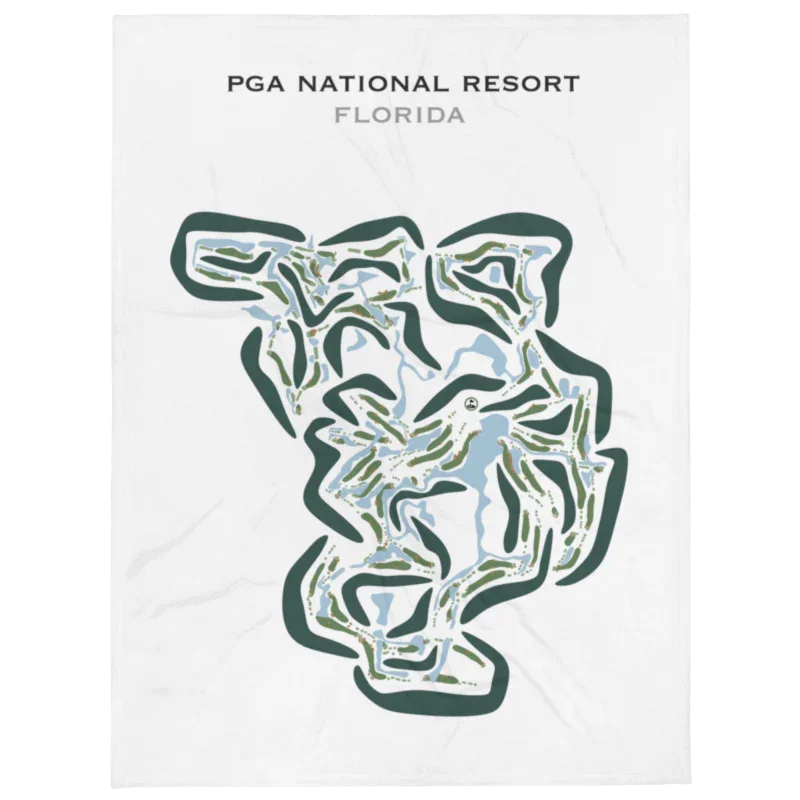 PGA National Resort, Palm Beach Gardens, Florida - Printed Golf Courses