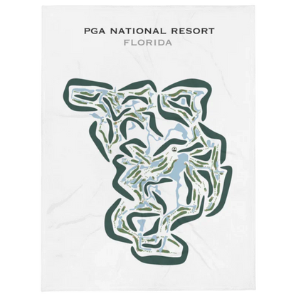 PGA National Resort, Palm Beach Gardens, Florida - Printed Golf Courses