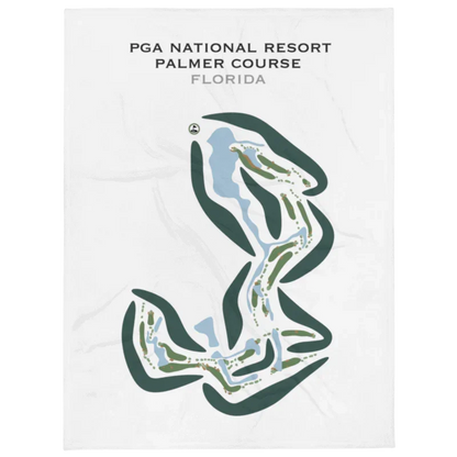 PGA National Resort, Palmer Course, Florida - Printed Golf Courses