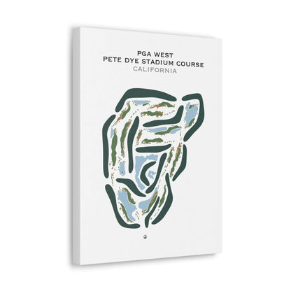 PGA WEST Pete Dye Stadium Course, California - Printed Golf Courses