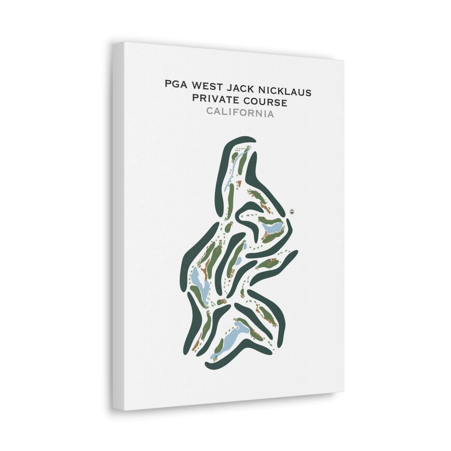 PGA WEST Jack Nicklaus Private Course, California - Printed Golf Courses