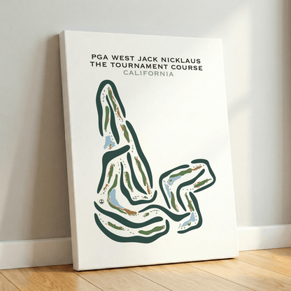 PGA West Jack Nicklaus, California - Printed Golf Courses