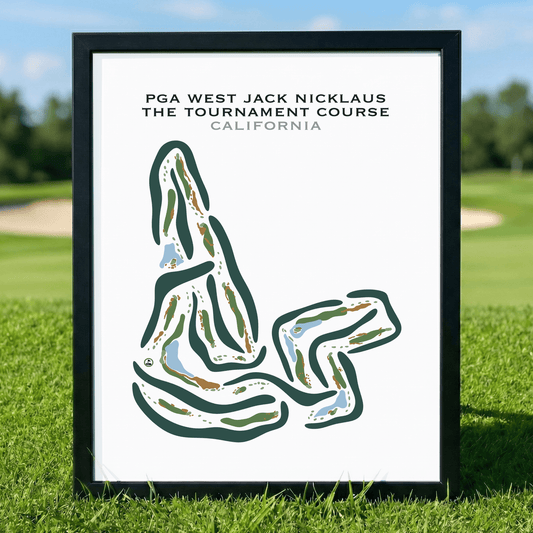 PGA West Jack Nicklaus, California - Printed Golf Courses