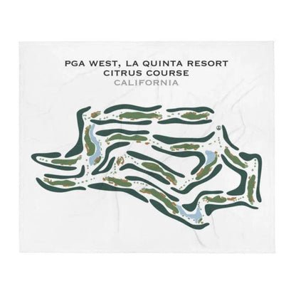 PGA West The Citrus Course, California - Printed Golf Courses