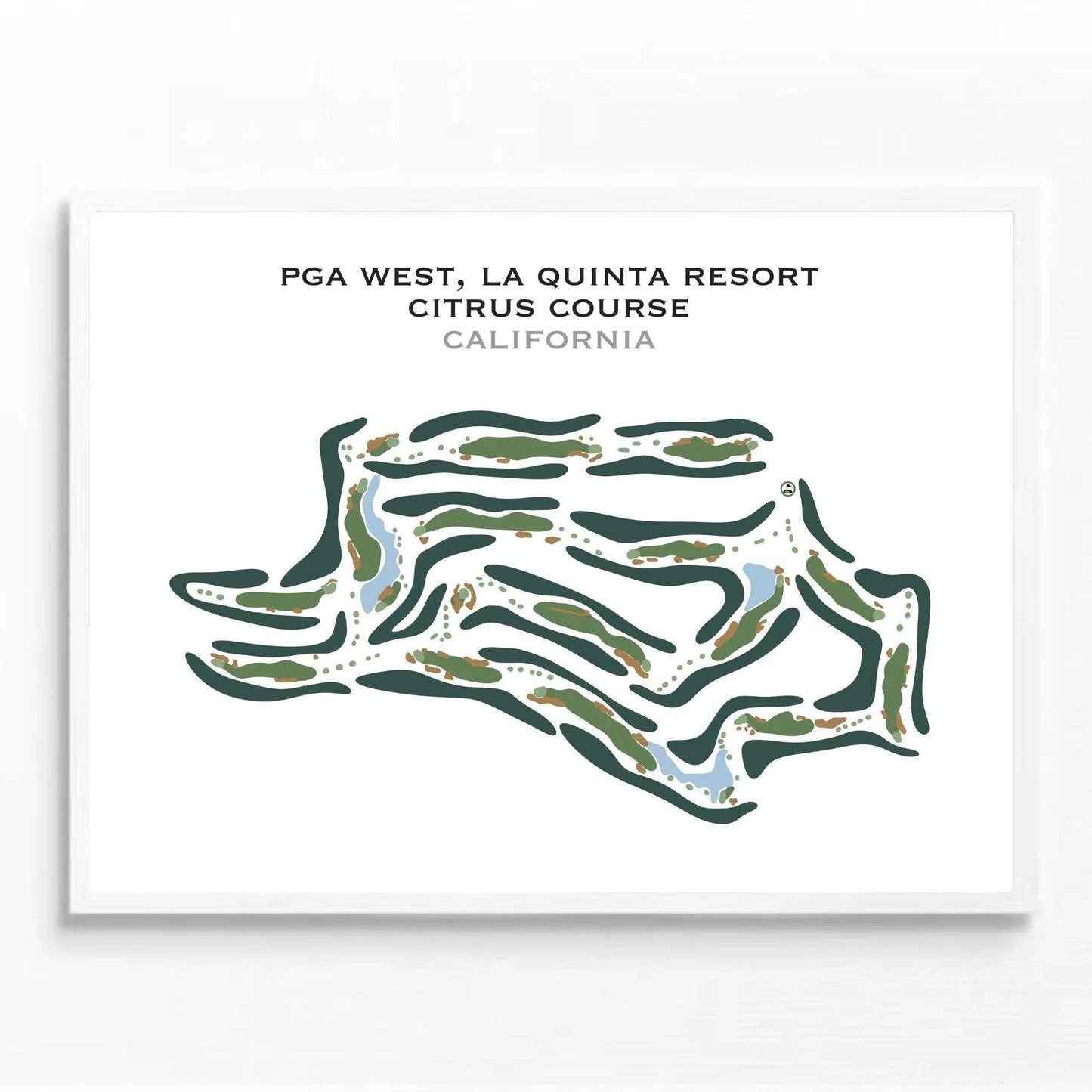 PGA West The Citrus Course, California - Printed Golf Courses