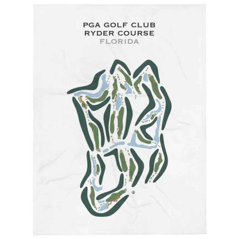 PGA Golf Club - Ryder Course, Florida - Printed Golf Course