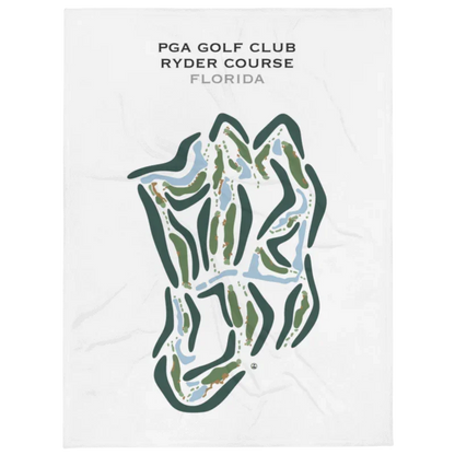 PGA Golf Club - Ryder Course, Florida - Printed Golf Course