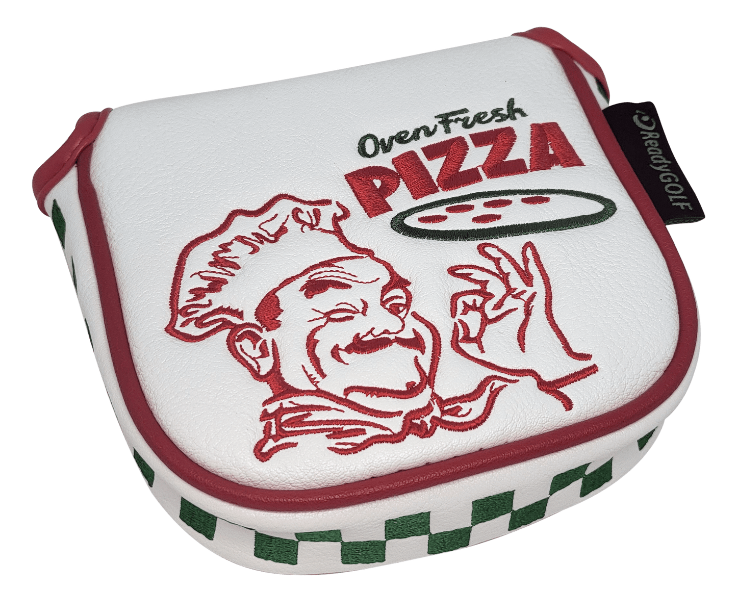 Pizza Box Embroidered Putter Cover - Mallet