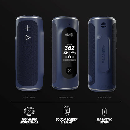 BlueTees Player+ Bluetooth Speaker and GPS