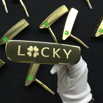 Lucky Golf Eclipse Gold Blade Putter