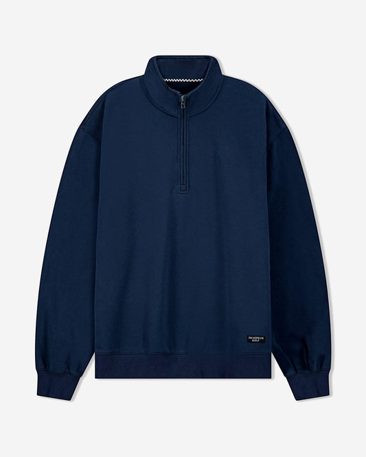 Essential Quarter Zip - Navy