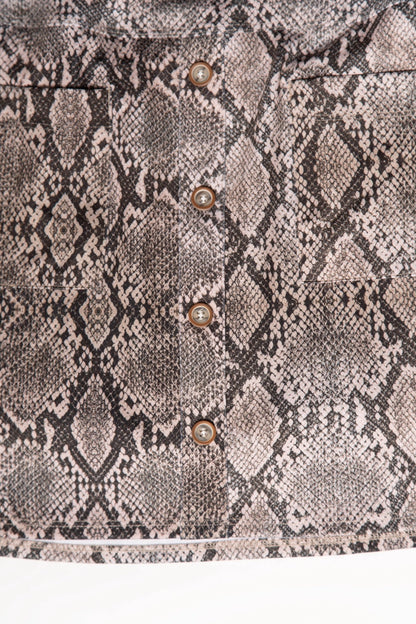 Natural Python Skirt