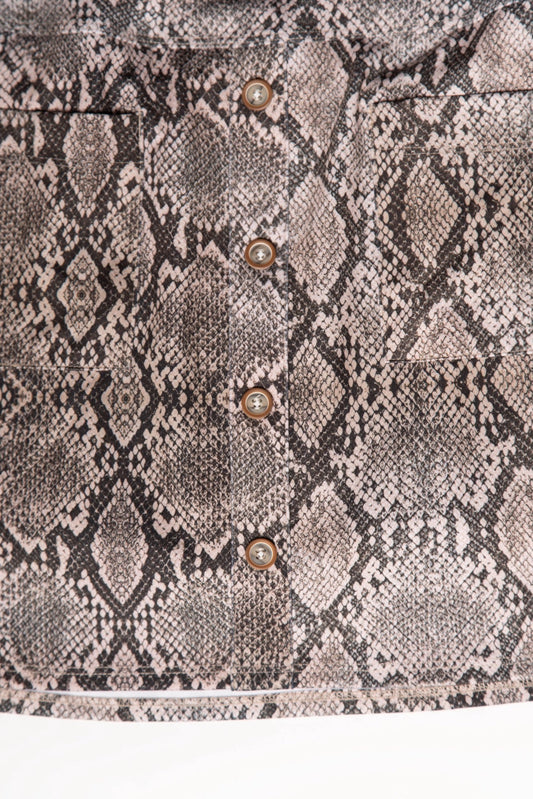 Natural Python Skirt