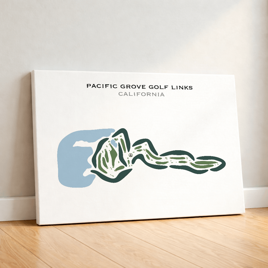Pacific Grove Golf Links, California - Printed Golf Courses