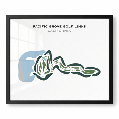 Pacific Grove Golf Links, California - Printed Golf Courses