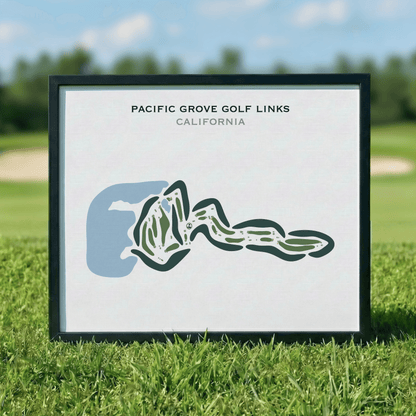Pacific Grove Golf Links, California - Printed Golf Courses