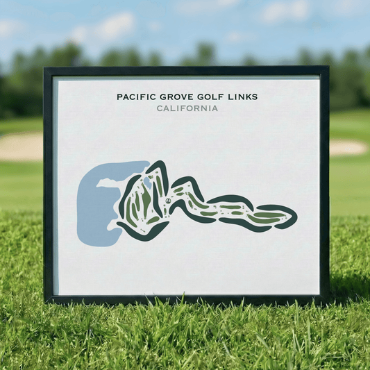 Pacific Grove Golf Links, California - Printed Golf Courses
