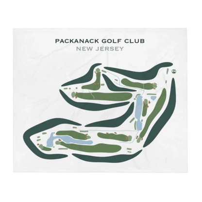 Packanack Golf Club, New Jersey - Printed Golf Courses