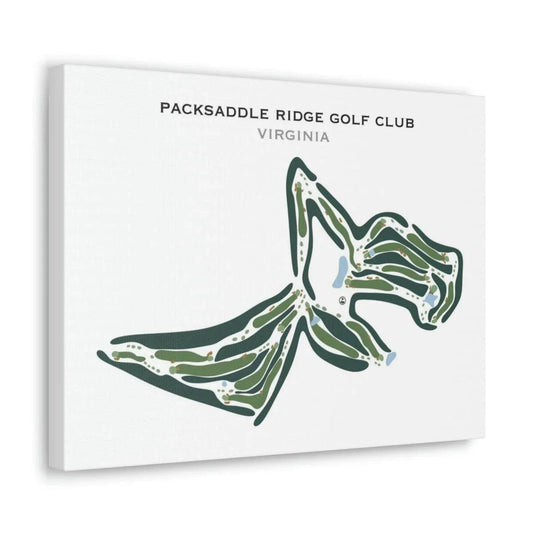 Packsaddle Ridge Golf Club, Virginia - Printed Golf Courses