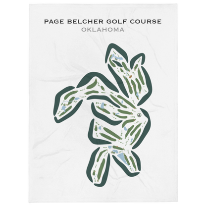 Page Belcher Golf Course, Oklahoma - Printed Golf Courses