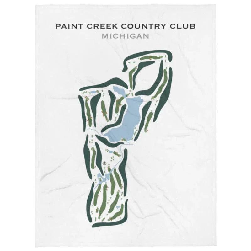 Paint Creek Country Club, Michigan - Printed Golf Course