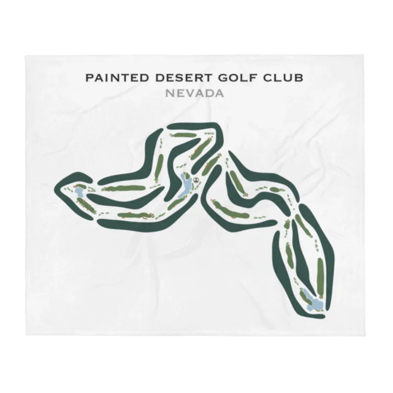Painted Desert Golf Club, Nevada - Printed Golf Courses
