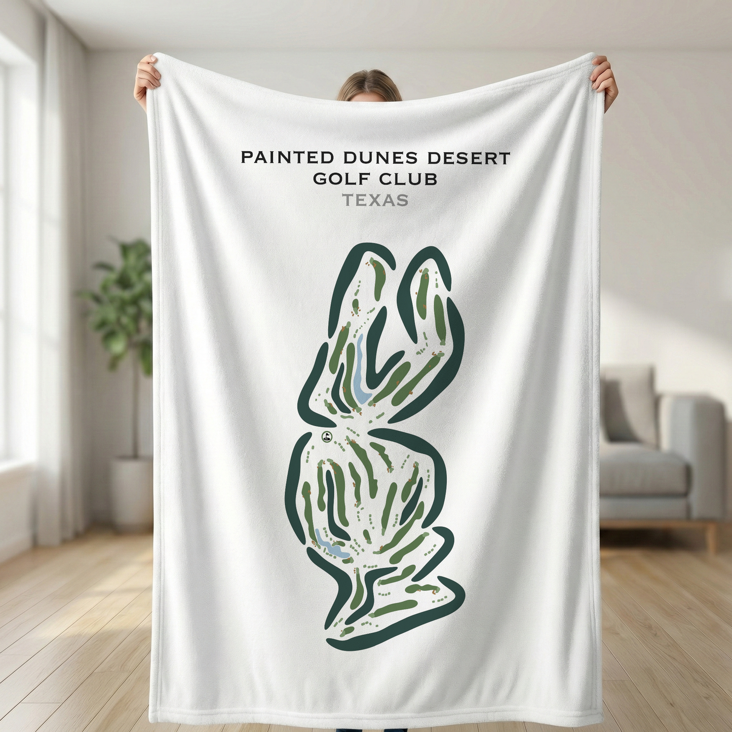 Painted Dunes Desert Golf Club, Texas - Printed Golf Courses