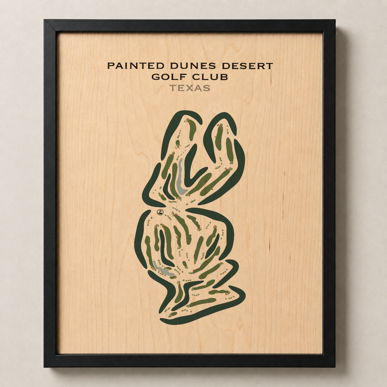 Painted Dunes Desert Golf Club, Texas - Printed Golf Courses