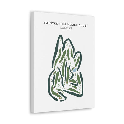 Painted Hills Golf Club, Kansas - Printed Golf Courses