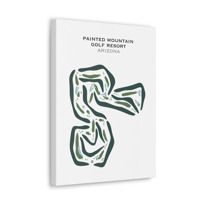 Painted Mountain Golf Resort, Arizona - Printed Golf Courses