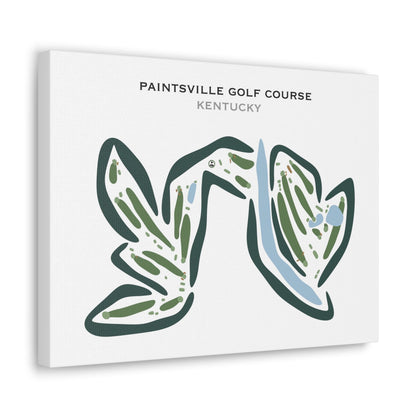 Paintsville Golf Course, Kentucky - Printed Golf Courses