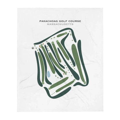 Pakachoag Golf Course, Massachusetts - Printed Golf Courses