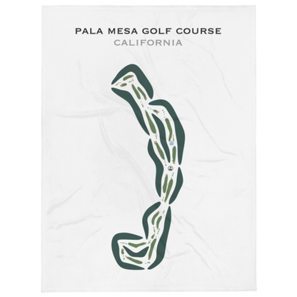 Pala Mesa Golf Course, California - Printed Golf Courses