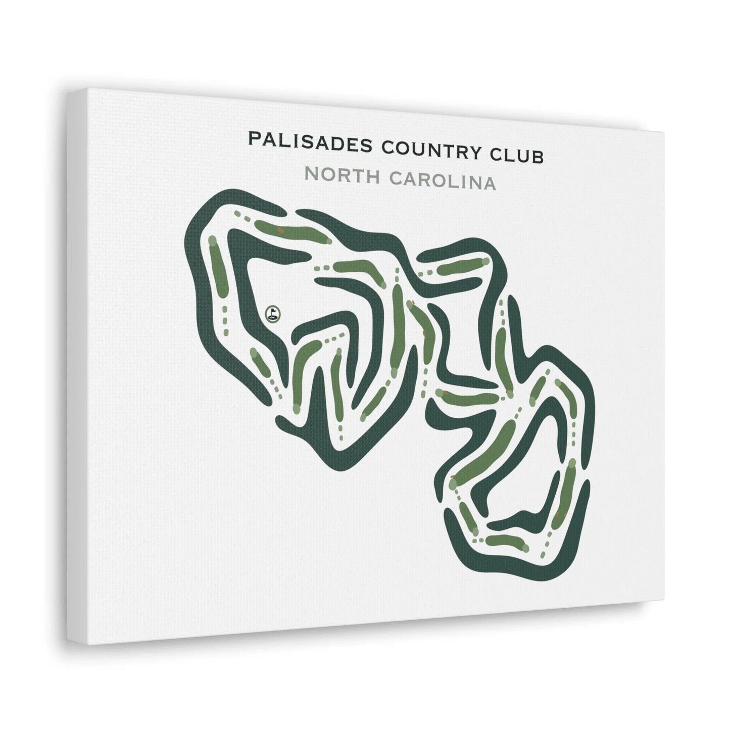 Palisades Country Club, North Carolina - Printed Golf Courses