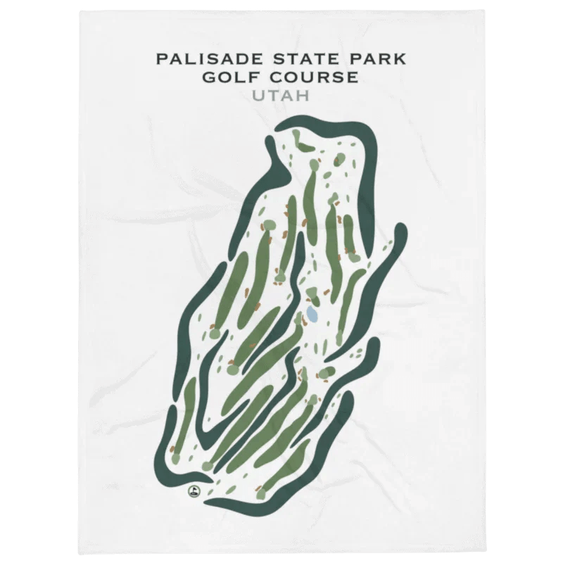 Palisades State Park Golf Course, Sterling Utah - Printed Golf Courses