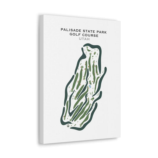 Palisades State Park Golf Course, Sterling Utah - Printed Golf Courses