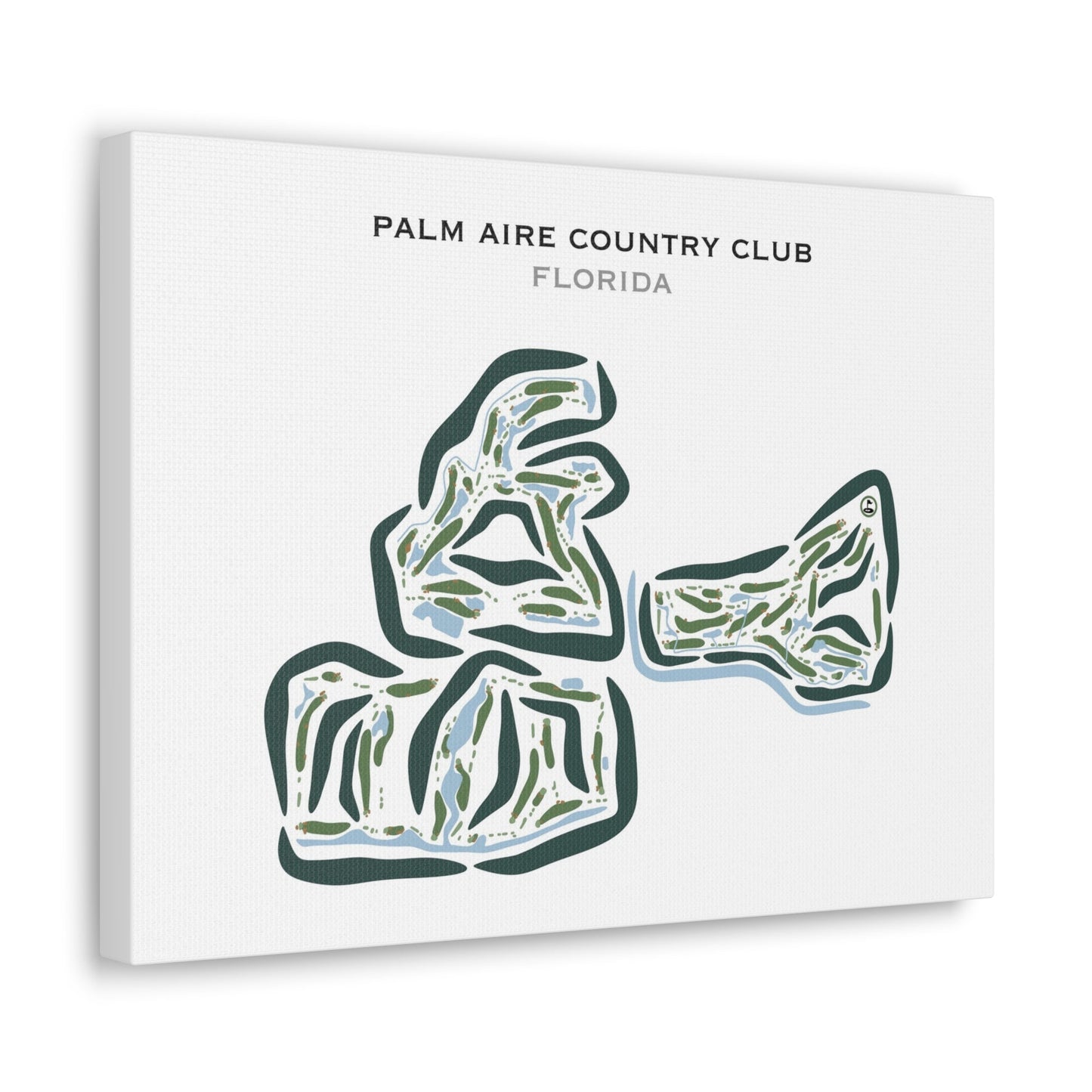 Palm Aire Country Club, Florida - Printed Golf Courses