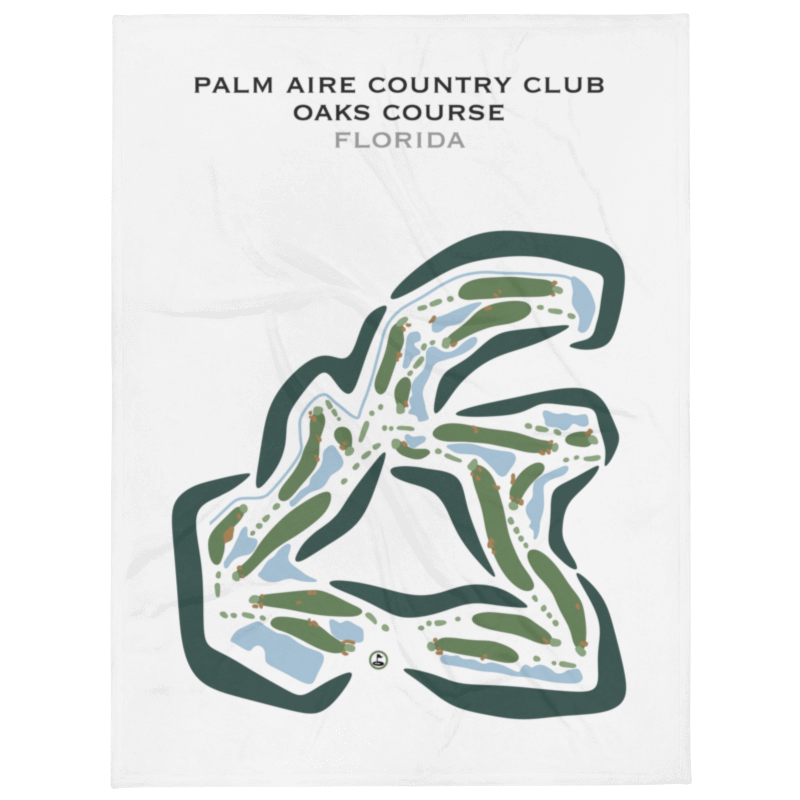 Palm Aire Country Club - Oaks Course, Florida - Printed Golf Courses