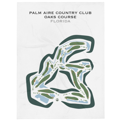 Palm Aire Country Club - Oaks Course, Florida - Printed Golf Courses