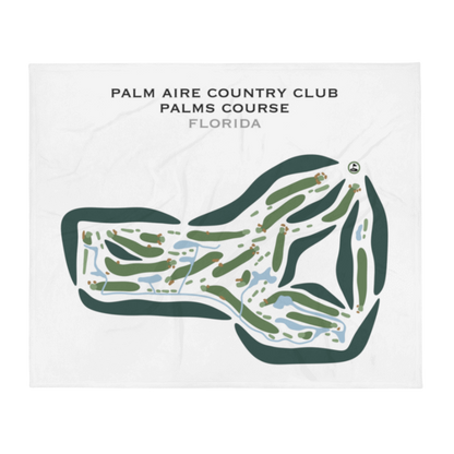 Palm Aire Country Club - Palms Course, Florida - Printed Golf Courses