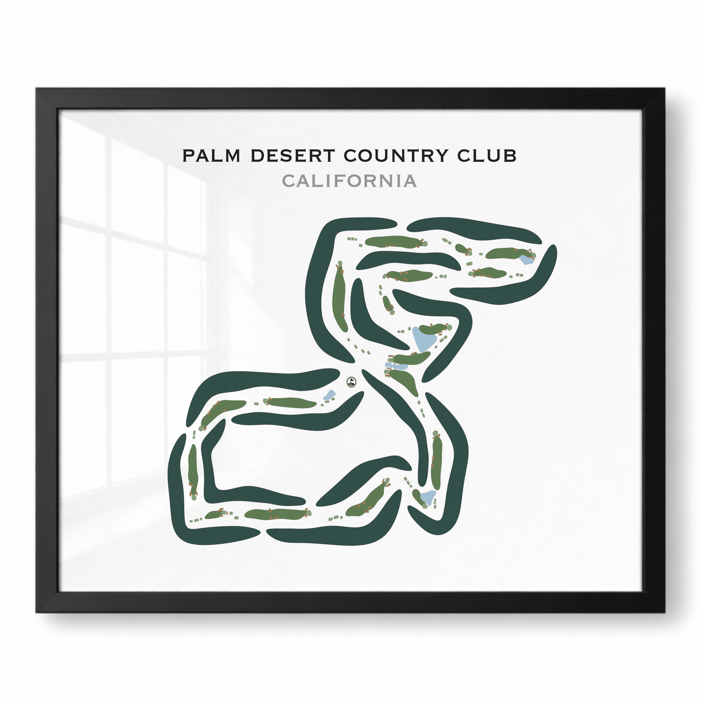 Palm Desert Country Club, California - Printed Golf Courses